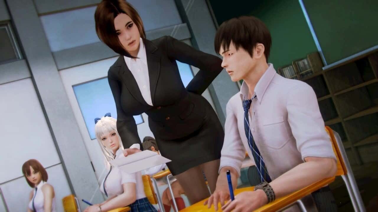二次元老婆学院_Waifu Academy 场景演出 展示图 4
